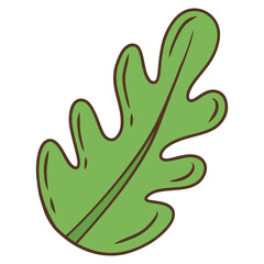 illustration of a leaf