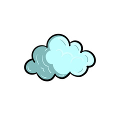 Sky blue’s cloud in lovely day.