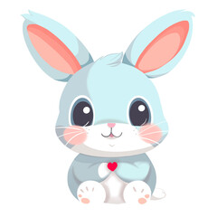 Obraz na płótnie Canvas rabbit, cute rabbit