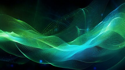 Digital blue wave abstract technology background, cyber technology circuit, abstract tech, innovation future data, internet network, Ai big data, futuristic wifi connection 