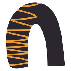Abstract Retro Shape