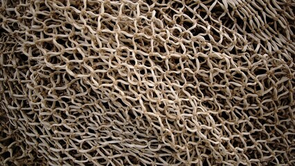 plain fishing net texture as background