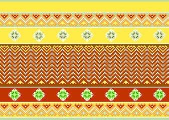 Textile and digital seamless pattern design 