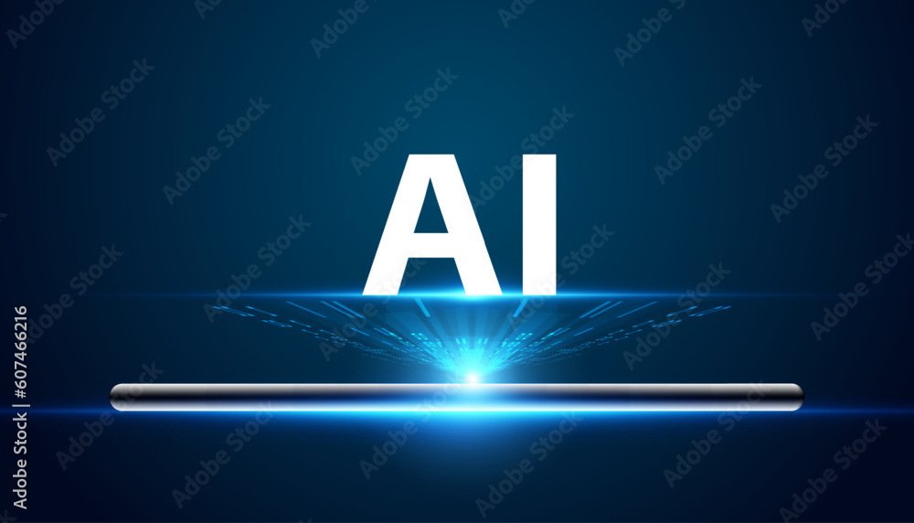 Poster media concepts such as mobile phones, using ai, generating content, using ai to help create content 