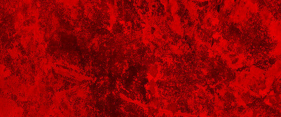 Abstract red background vintage grunge texture. dark slate background toned classic red color, old vintage distressed bright red paper illustration, red wall scratches, blood dark wall Texture.