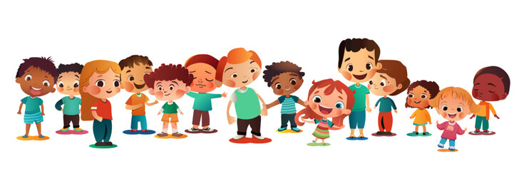 Children's Day, children illustration
