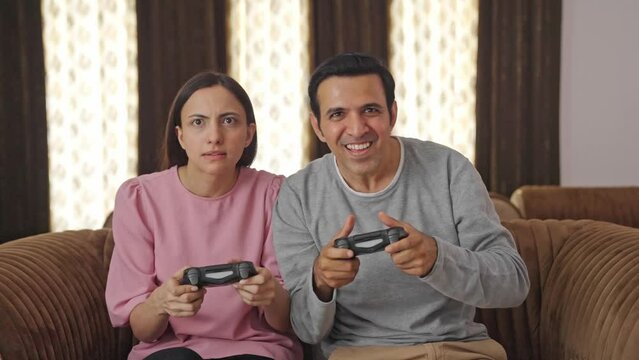 Indian husband beats wife in video game