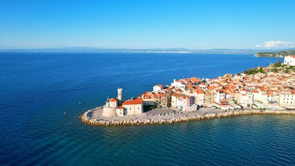 Piran - Slovenia - drone video
An aerial view with the drone over the beautiful town of Piran