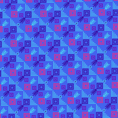 Design for book, notebook and calendar covers. high quality textile design. various geometric shapes for fabricated products