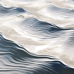 Simple Abstract Minimal Illustration of Natural Organic  Waves. Generative ai
