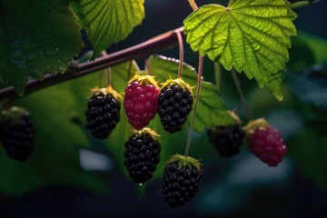 Mouthwatering Fresh Mulberry Ready to Enjoy