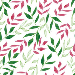 Leaf  Seamless Pattern