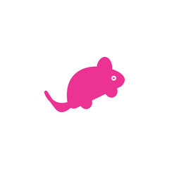 Mouse Pet Toy Solid Icon