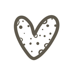 Heart Doodle Illustration Scribble Draw