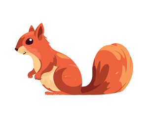 squirrel Small cute rodent sitting © Jeronimo Ramos