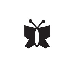Animal Bug Butterfly Solid Icon