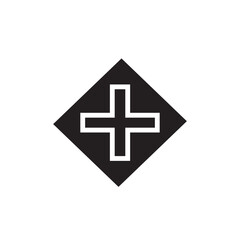 Road Sign Traffic Solid Icon