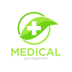 Fototapeta premium Medical Logo Design Illustration