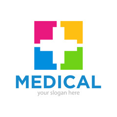 Medical Logo Design Illustration