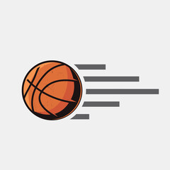 Basketball vintage icons. Colorfull sport icons. Vector basketball balls.
