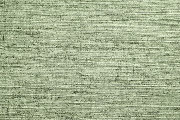 vinyl texture. striped surface of grey-green paper wallpaper.