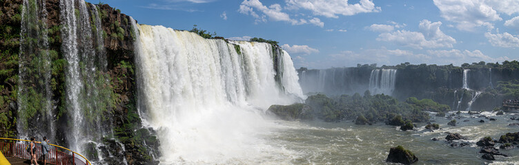 The Iguazu Falls with their thunderous roar create a thrilling and exhilarating experience for...