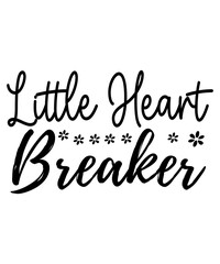 Little Heart Breaker SVG Cut File