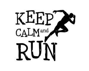 Keep calm and run