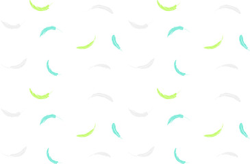 Beautiful Feather pattern seamless design background

