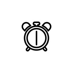 alarm clock sign symbol vector