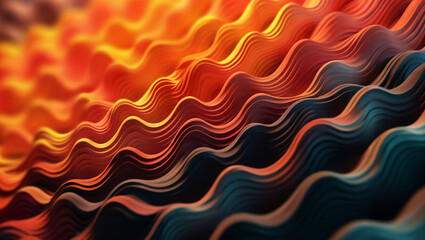 Obraz premium Abstract 3D Background generative ai