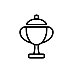 Obraz premium trophy sign symbol vector