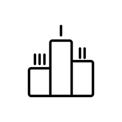 Obraz premium trophy sign symbol vector