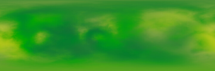 Bright fresh yellow lime green aquarelle painted background. Nature abstract website cloudy brush strokes season watercolor panoramic banner for Christmas or St. Patrick's day, or Easter and spring
