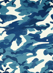 Long sleeve jersey grunge camo texture for extreme sport wear, racing, cycling, football, motocross, travel, backdrop, wallpaper. Vector pattern.