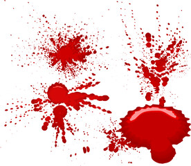 Splatters vector illustration