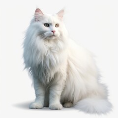 cat, kitten, animal, pet, isolated, domestic, feline, fur, white, cute, tabby, kitty, sitting, young, baby, portrait, adorable, looking, british, one, paw, pets, mammal, gray, beautiful