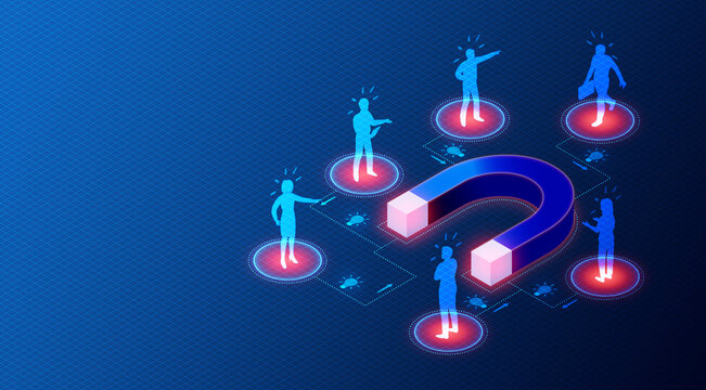 Talent Attraction and Talent Retention Concept - 3D Illustration