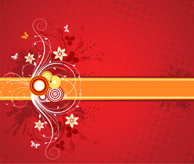 Floral vector design