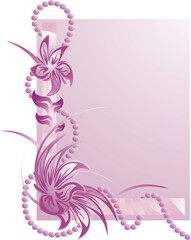 Floral Background Frame - Flower Compositon