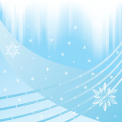 New Year Blue Abstract Background