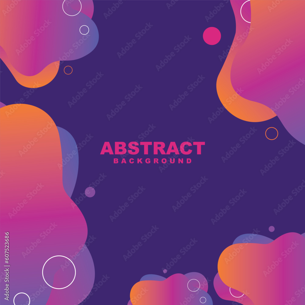 Poster creative banner design with wave shapes and lines for template. color splash gradient and colorful s