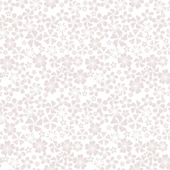 Abstract doodle little flower seamless pattern for surface design