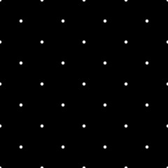 White round spots texture. Circles embroidery background. Polka dot motif. Seamless surface pattern design with circular ornament. Digital paper with dots for textile print, web designing. Vector art.