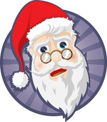 Santa Claus head