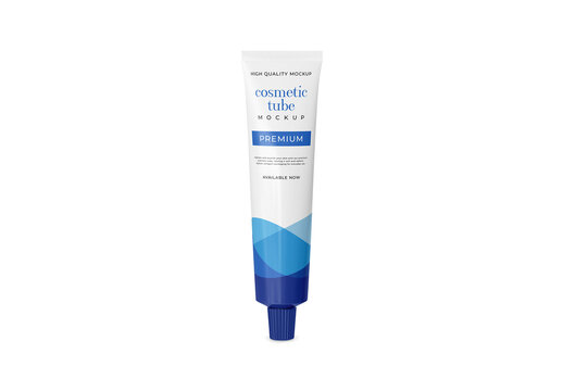 Cosmetic Tube Mockup