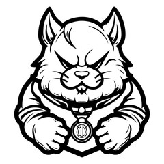 Cat mascot