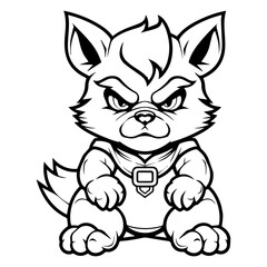 Wolf mascot