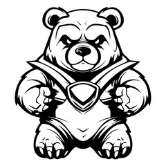Bear mascot