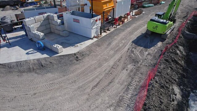 Progress of Scarborough Subway Extension construction tunnel for boring machine TBM, Bring the TTC Line 2 subway service into Scarborough